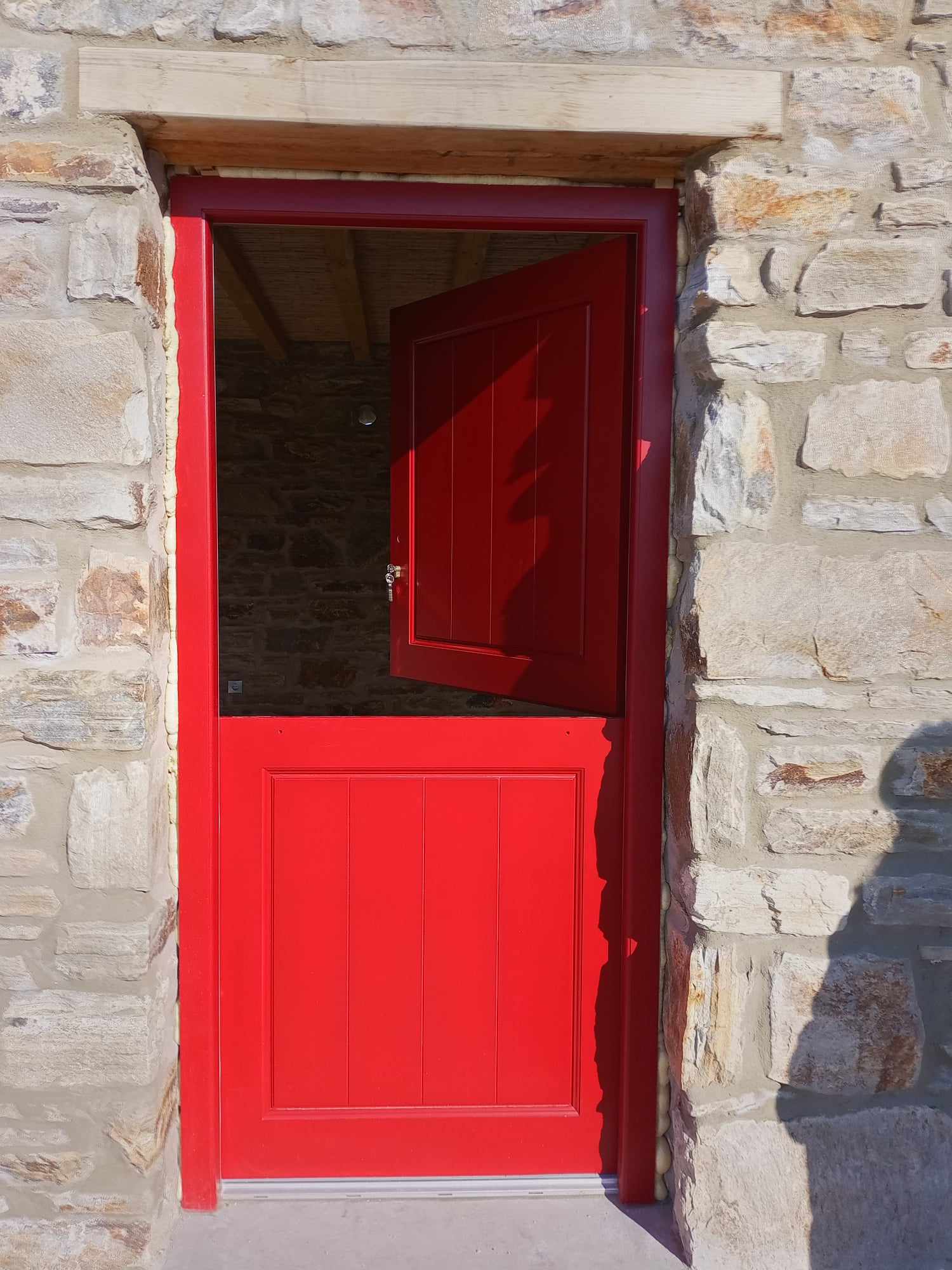 Πόρτα παραδοσιακή κοφτή (αλογόπορτα)